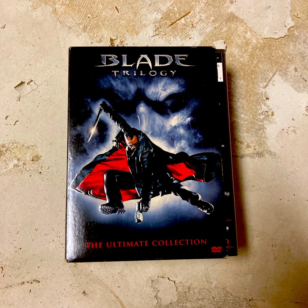 Blade Trilogy DVD - Black and Red